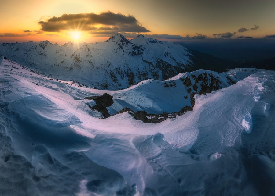 Sunset from Todorka peak